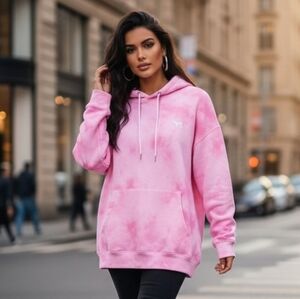 Victoria's Secret Tie Dye Oversized Hoodie Size Small